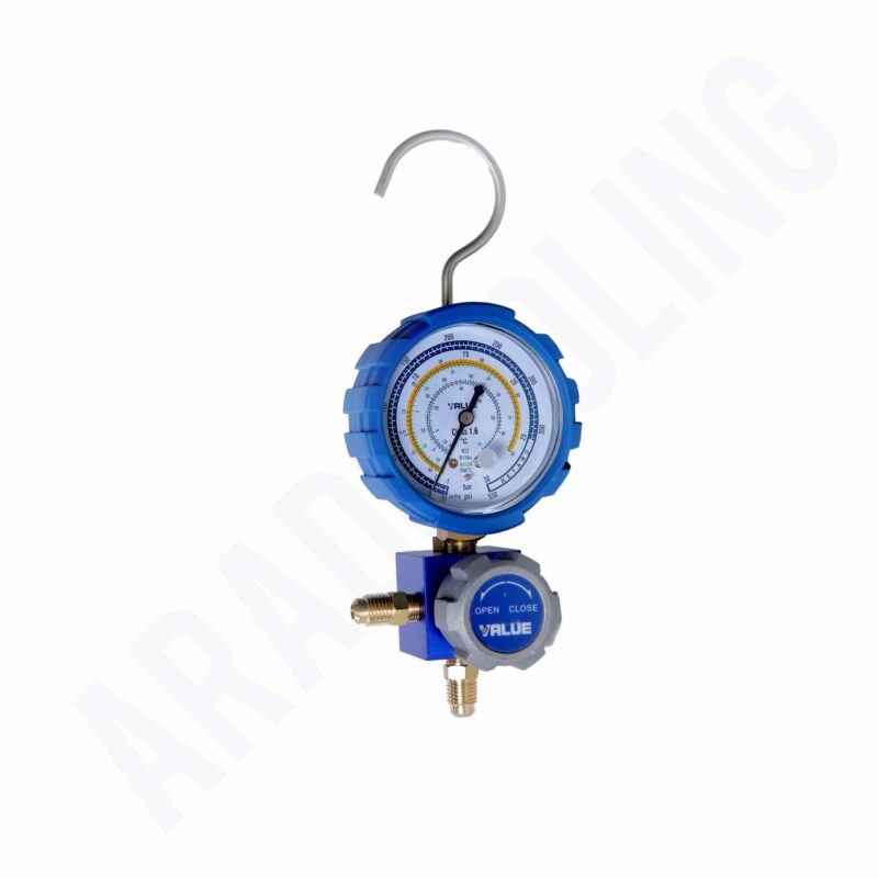 گیج تک آبی شیر دار ولیو مدل VMG-1-U-L