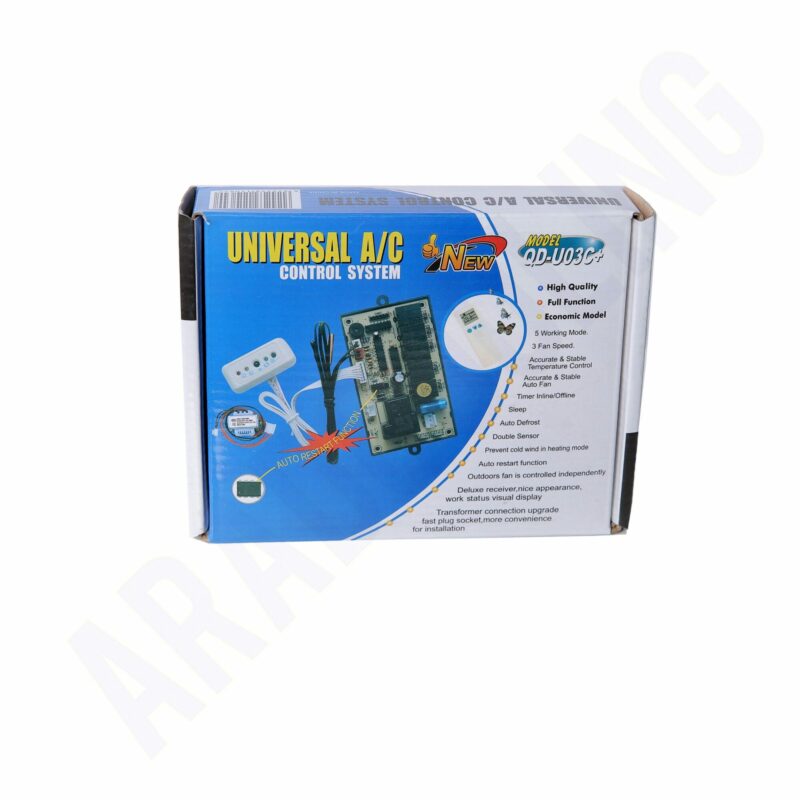 برد همه کاره کولر گازی Universal A/C مدل +QD-U03C