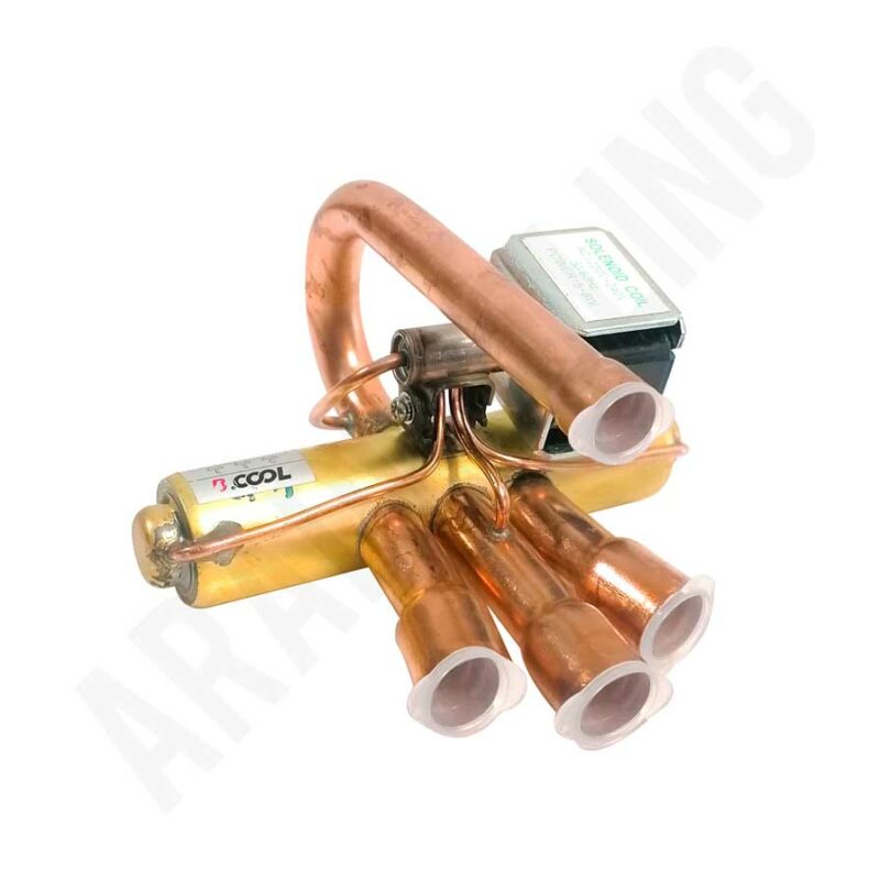 شیر برقی کولر گازی سایز 5.8*3.8