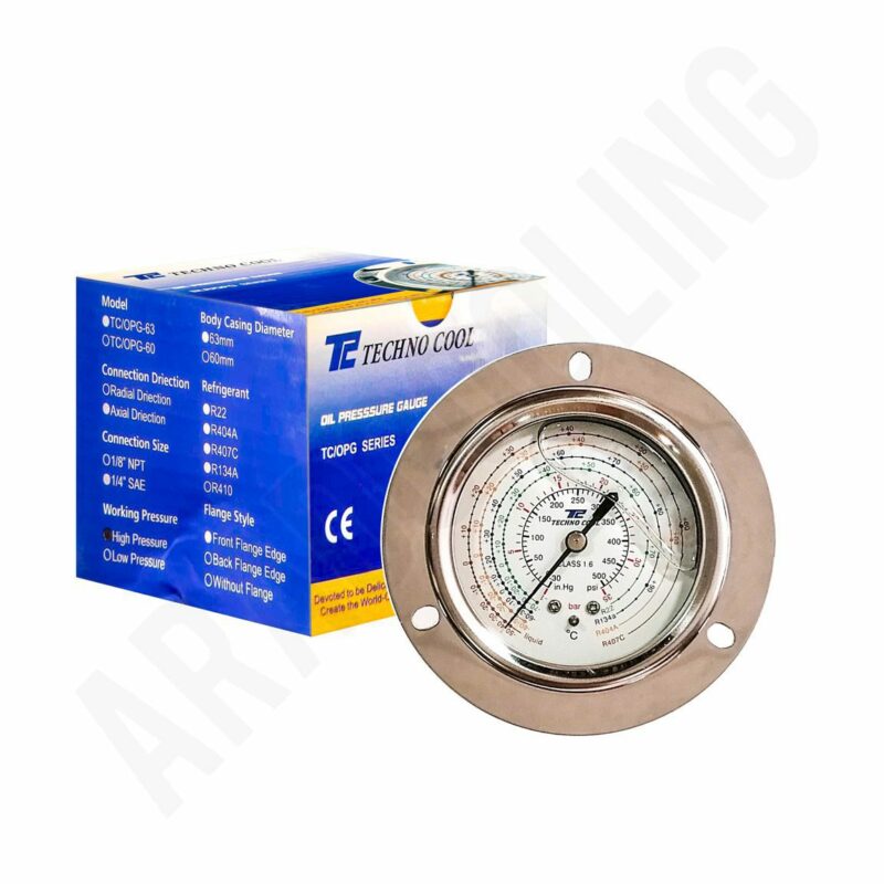 گیج روغنی فشار بالا مدل TC/OPG-63