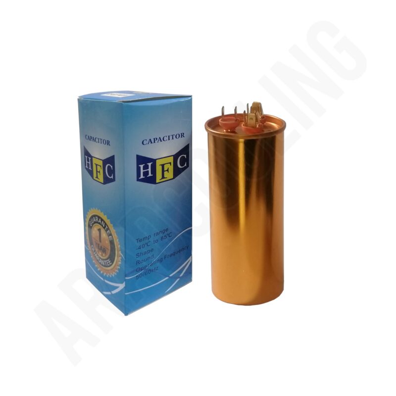 خازن روغنی 5+65 میکروفاراد (گلد)