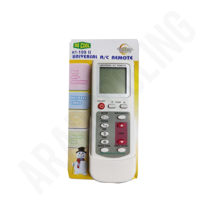 کنترل همه کاره کولرگازی KT109 OG-COOL