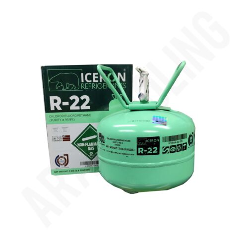گاز مبرد آیسرون ICERONمدل R22 (3 کیلویی)